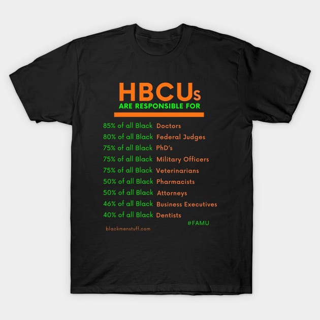 HBCUs are responsible for... FAMUly T-Shirt by BlackMenStuff